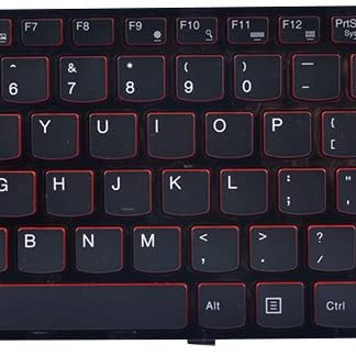 Tastatura laptop pentru Lenovo Y500 Y500N Y510N Y510P Y580 Y590 cu rama Iluminata, US International, iluminată, cu NumPad