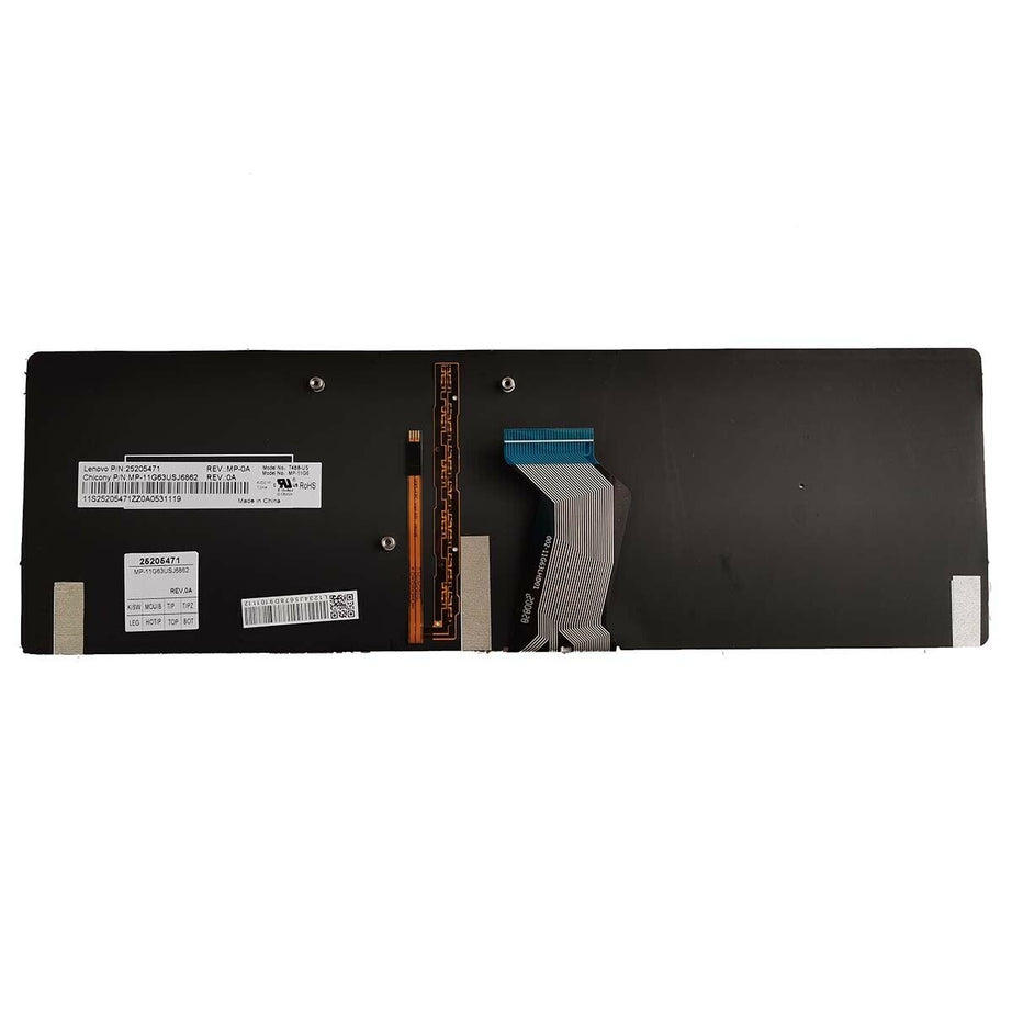 Tastatura laptop pentru Lenovo Y500 Y500N Y510N Y510P Y580 Y590 cu rama Iluminata, US International, iluminată, cu NumPad