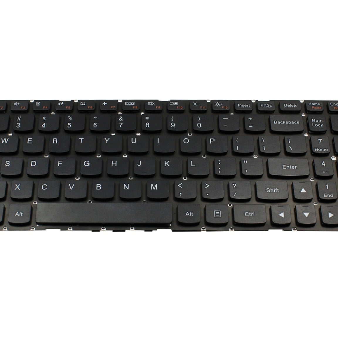 Tastatura laptop pentru Lenovo YOGA 500 500-15 500-15IBD 500-15ISK 500-15IHW fara rama, US International, fără iluminare, cu NumPad