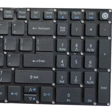 Tastatura laptop pentru Acer Aspire E5-573 E5-522 E5-722G E5-572, US International, fără iluminare, cu NumPad