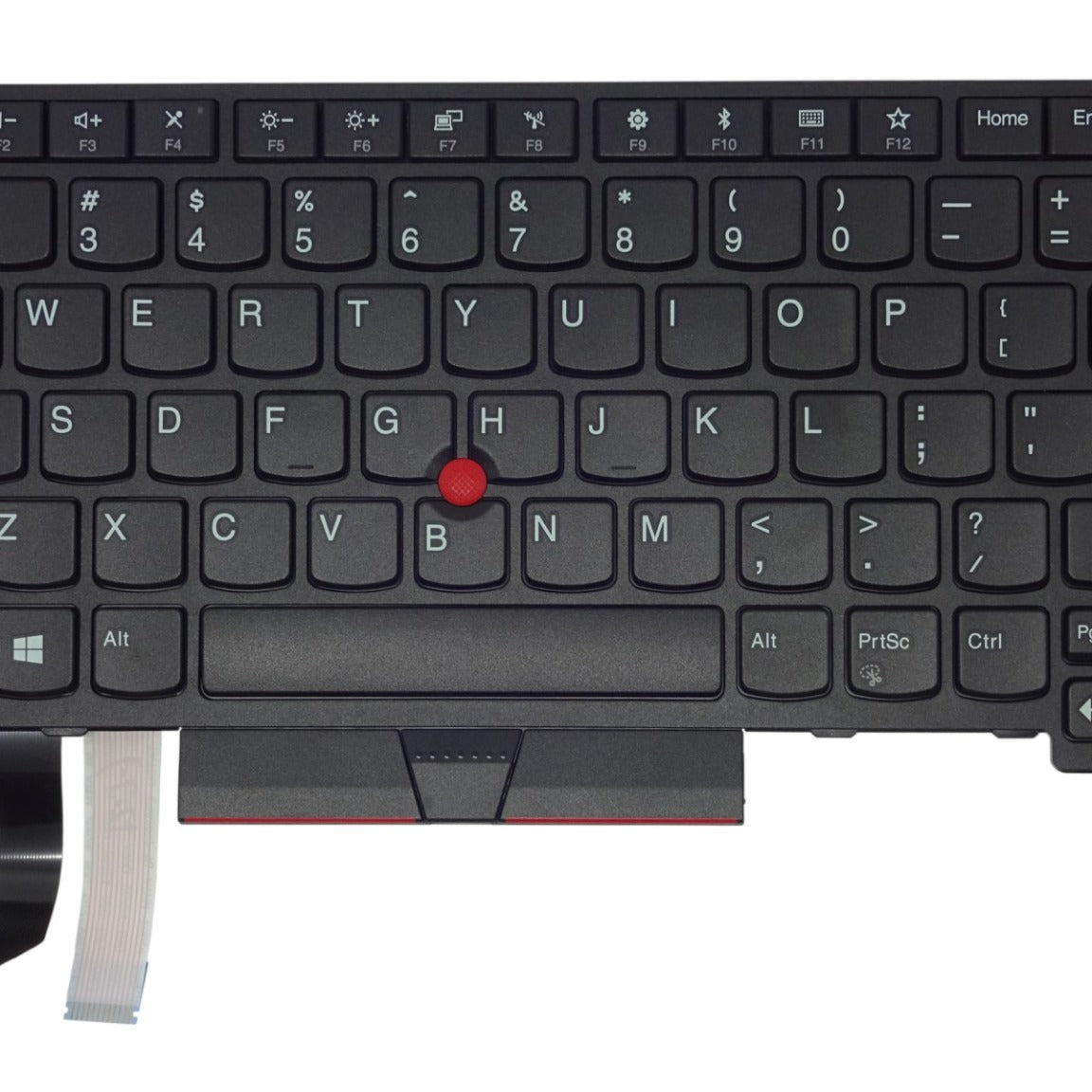 Tastatura laptop pentru Lenovo E480 E485 E490 E495 L13 Yoga L380 Yoga L480 L490 T480s T490 T490s T495 X395, US International, fără iluminare, fără NumPad