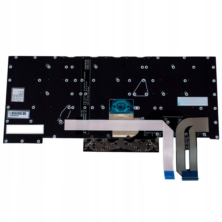 Tastatura laptop pentru Lenovo ThinkPad T490s T495s E490s X1 Extrem iluminata, US International, iluminată, fără NumPad