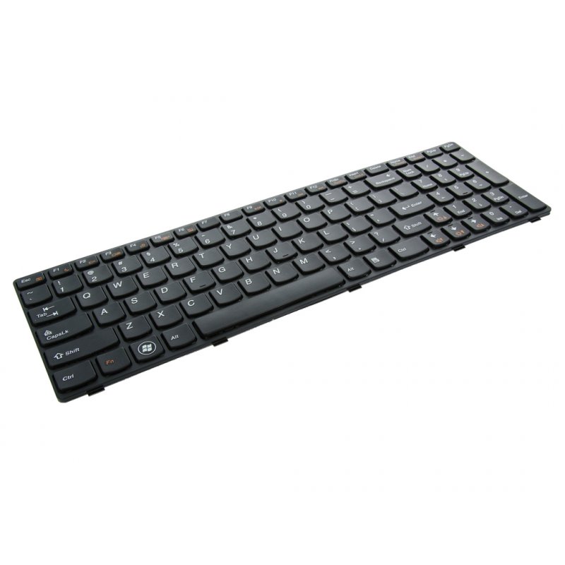 Tastatura laptop pentru Lenovo IdeaPad B570 B575 B580 B585 B590 Z570 V570 V580 V580C, US International, fără iluminare, cu NumPad