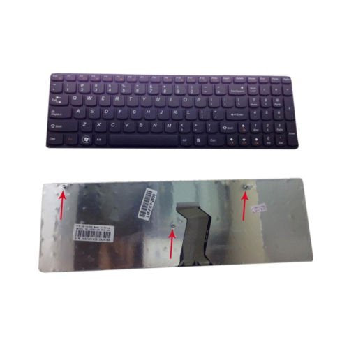 Tastatura laptop pentru Lenovo IdeaPad G580 G580a G585 G585a V580 V585 Z580 Z580a Z585, US International, fără iluminare, cu NumPad
