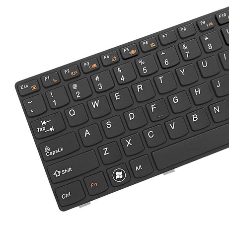 Tastatura laptop pentru Lenovo IdeaPad G580 G580a G585 G585a V580 V585 Z580 Z580a Z585, US International, fără iluminare, cu NumPad