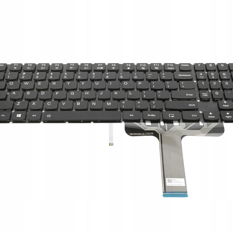 Tastatura laptop pentru Lenovo Legion Y540-15IRH Y540-17IRH neagra iluminata, US International, fără iluminare, cu NumPad