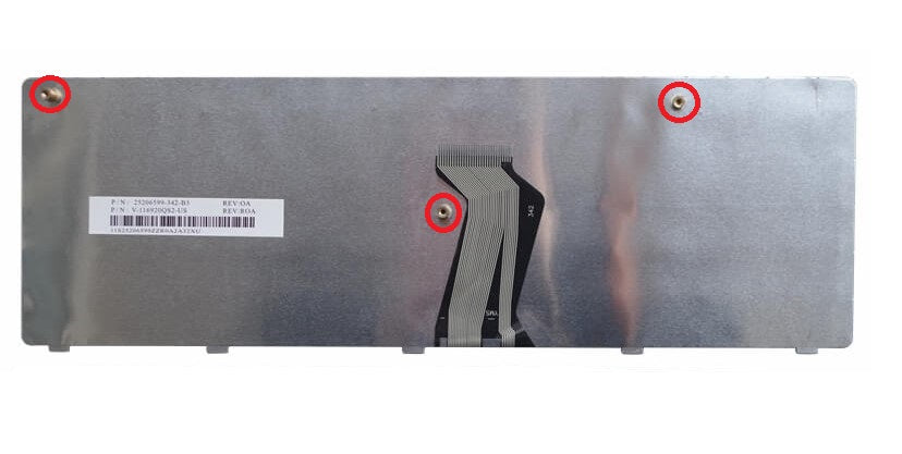 Tastatura laptop pentru Lenovo IdeaPad G560 G560A G565A G560L MB342-001, US International, fără iluminare, cu NumPad