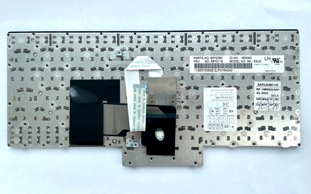 Tastatura laptop pentru Lenovo 120 E125 E135 E130 E220S S220 X121E X130E X131E Chromebook X131e renew, US International, fără iluminare, fără NumPad
