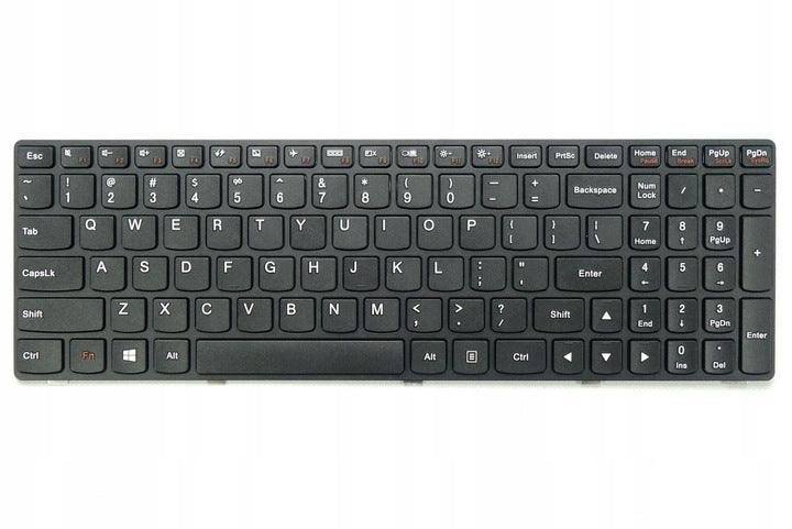 Tastatura laptop pentru Lenovo G500 G505 G510 G700 G710, US International, fără iluminare, cu NumPad