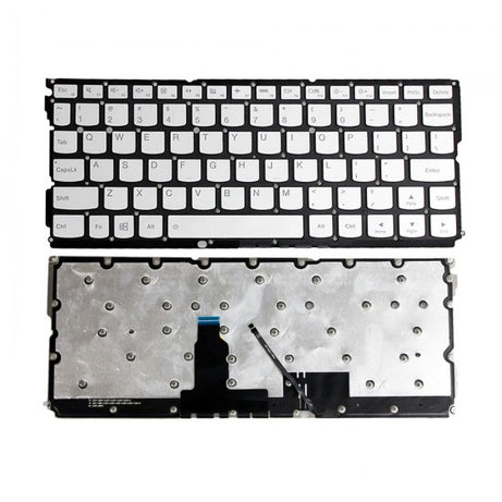 Tastatura laptop pentru Lenovo Yoga 4s 900s 900S-12ISK silver us, US International, iluminată, fără NumPad