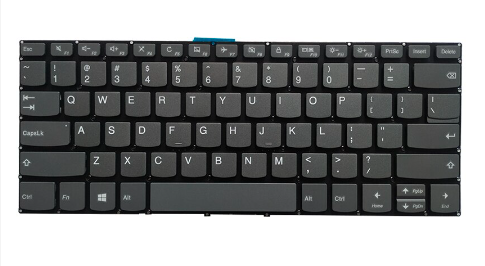 Tastatura laptop pentru Lenovo IdeaPad S340-14 S340-14API S340-14IIL S340-14IML S340-14IWL, US International, fără iluminare, fără NumPad