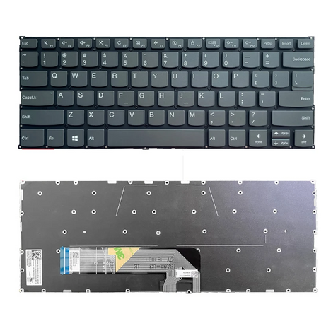 Tastatura laptop pentru Lenovo IdeaPad C340-14 C340-14API C340-14IML C340-14IWL, US International, fără iluminare, fără NumPad