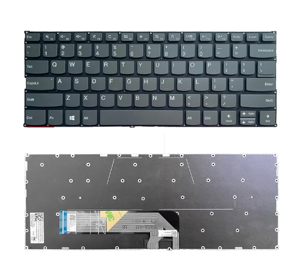 Tastatura laptop pentru Lenovo IdeaPad C340-14 C340-14API C340-14IML C340-14IWL, US International, fără iluminare, fără NumPad