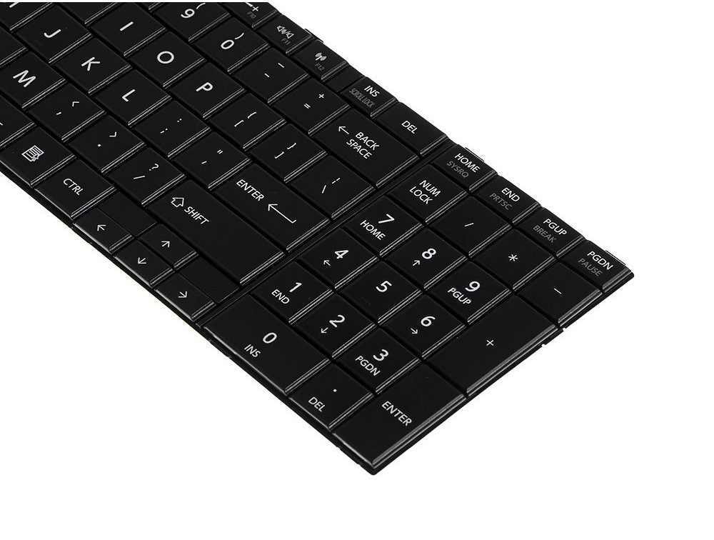 Tastatura laptop pentru for Toshiba Satellite C50D C55-A C55T-A C56 C70A C75A C50, US International, fără iluminare, cu NumPad