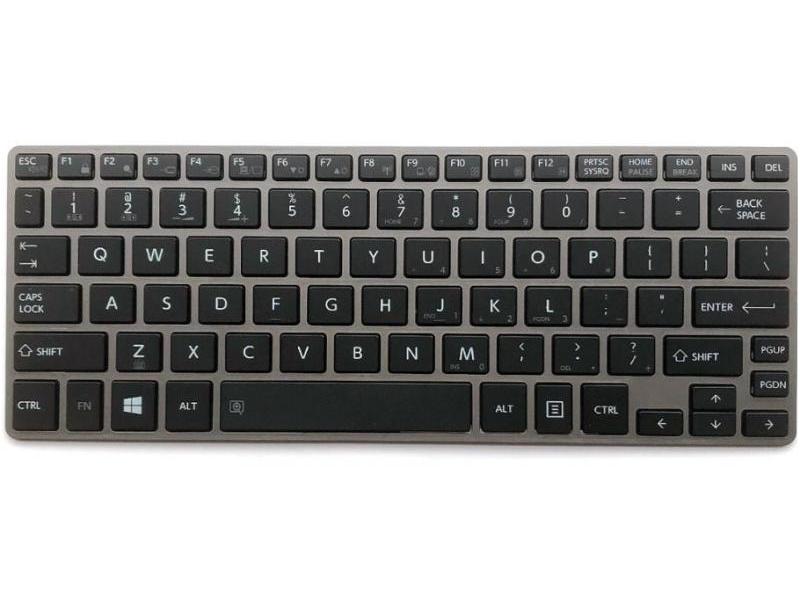 Tastatura laptop pentru Toshiba Portege Z30 Z30-A Z30T Z30T-A Z30-b Z30-C, US International, fără iluminare, fără NumPad