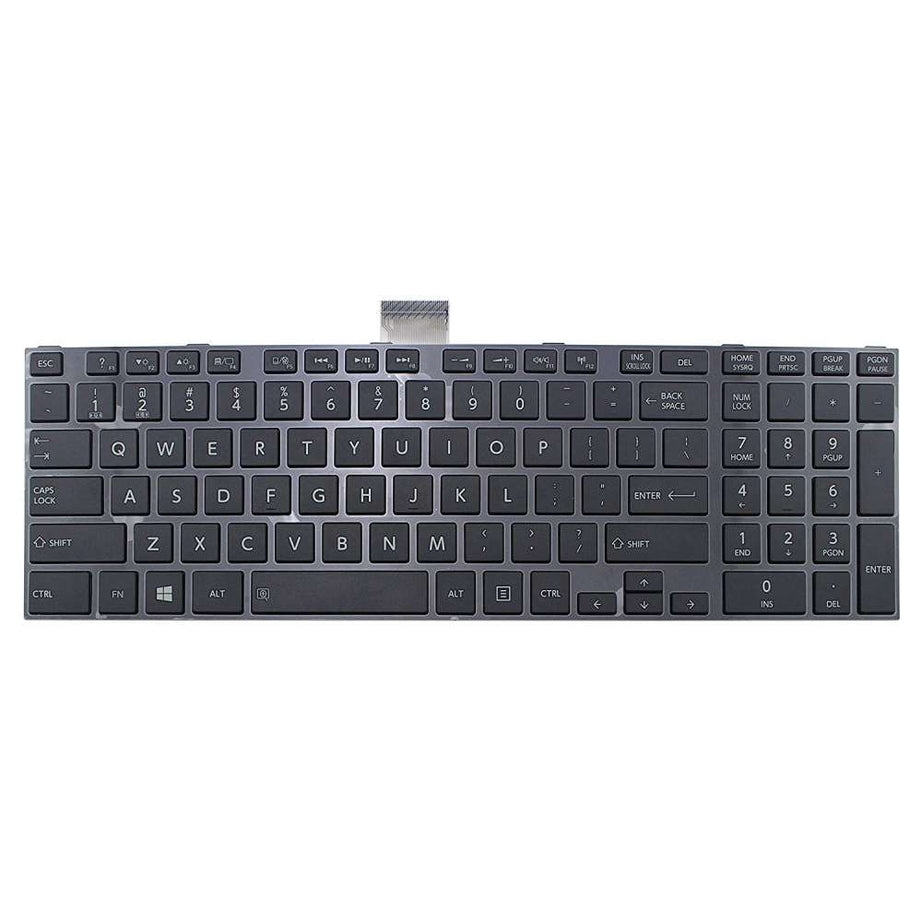Tastatura laptop pentru Toshiba S50-A S50D-A S50t-A S70-A S70t-A S75-A, US International, fără iluminare, cu NumPad
