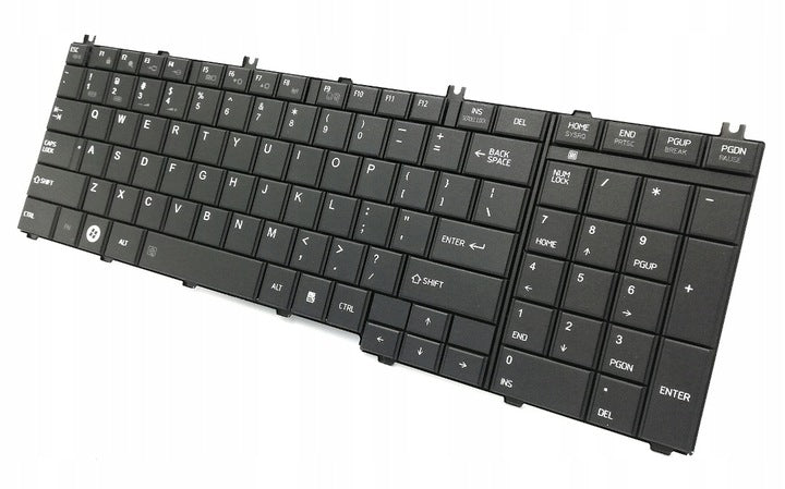 Tastatura laptop pentru Toshiba C650D C650 C655 C655D C660 C660D C670 L675 L755 L670 L650, US International, fără iluminare, cu NumPad