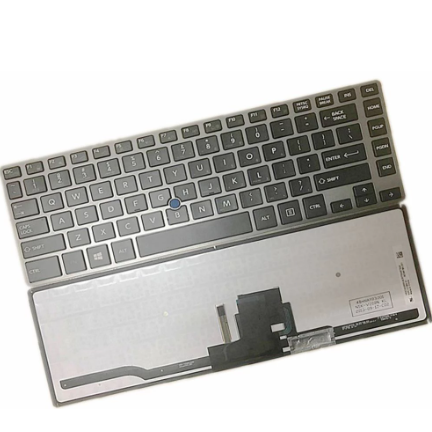 Tastatura laptop pentru for Toshiba Tecra Z40 Z40-A Z40-B Z40-C Z40T-A Z40T-B NSK-V20UN backlit, US International, iluminată, fără NumPad