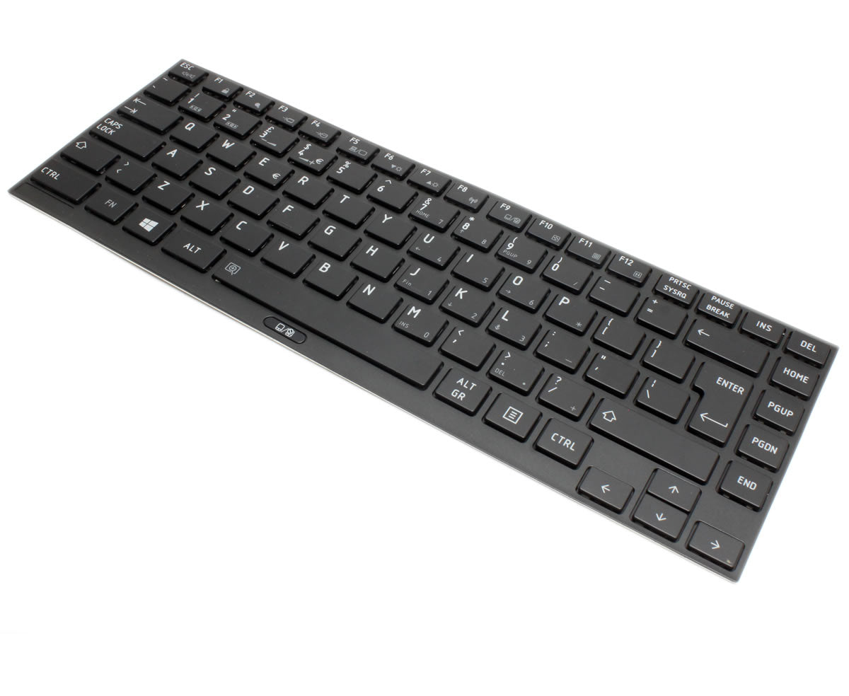 Tastatura laptop pentru for Toshiba R630 R700 R705 R730 R731 R830 R835 R930 R935, UK, fără iluminare, fără NumPad