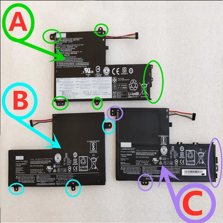 Baterie laptop Lenovo IdeaPad 320S 330S 520S Yoga 510 520 14IKB 14AST 14ISk 14IKS 15IKB Flex4 1470 1480 1570 80X4 L15C3PB1 model A, 3 celule, 4500mAh, 11.4V, Li-Polymer