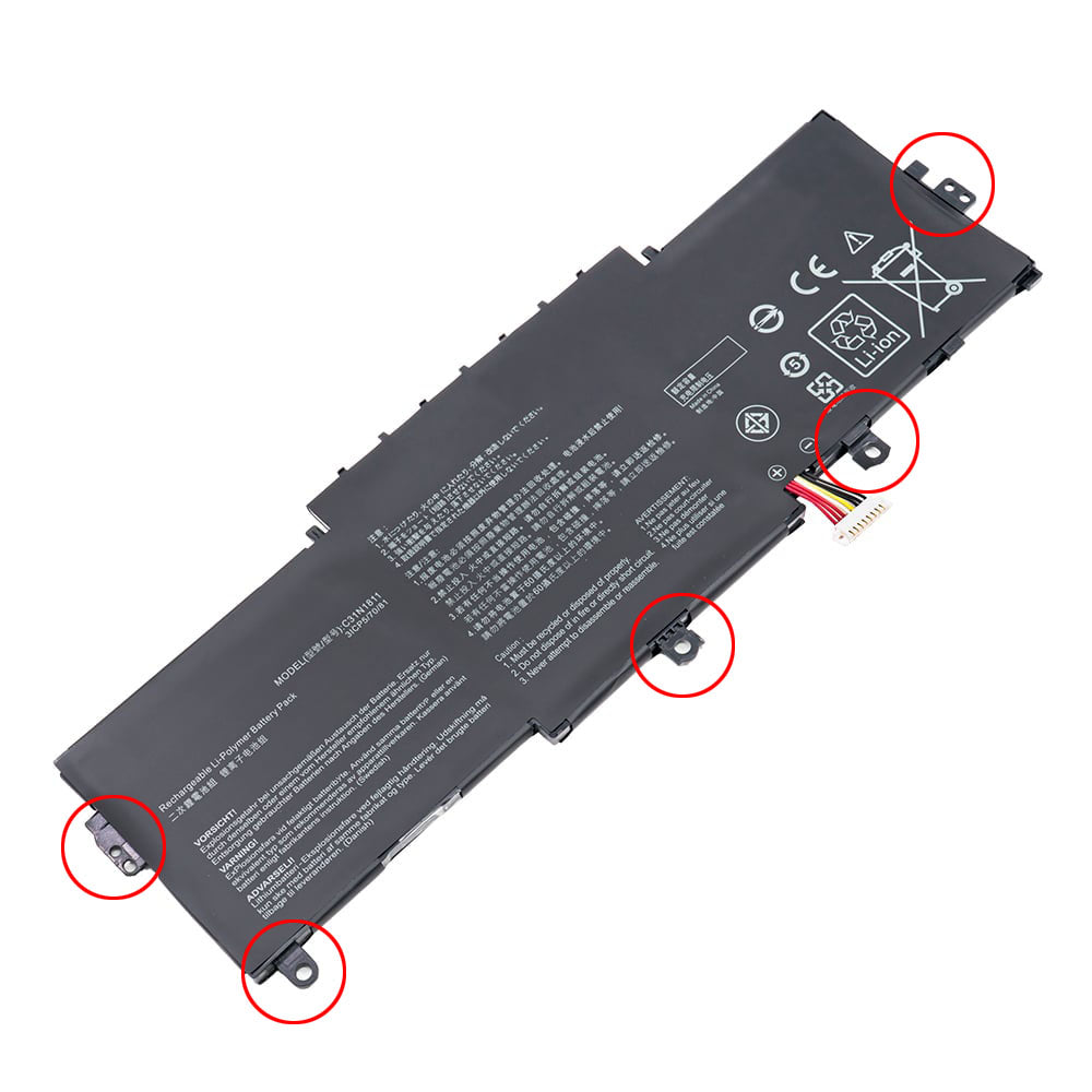 Baterie laptop Asus ZenBook 14 UX433F UX433FA UX433FN UX433FAC C31N1810 C31N1811 type A, 3 celule, 3400mAh, 11.55V, Li-Ion