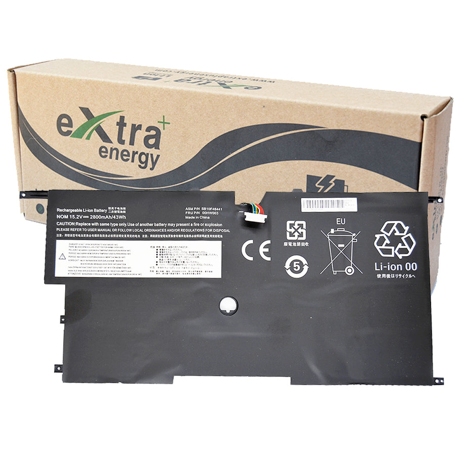 Baterie laptop Lenovo ThinkPad X1 Carbon Gen 3 Series 2015 00HW003, 8 celule, 2800mAh, 15.2V, Li-Ion