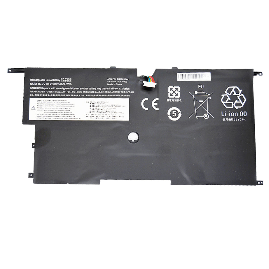 Baterie laptop Lenovo ThinkPad X1 Carbon Gen 3 Series 2015 00HW003, 8 celule, 2800mAh, 15.2V, Li-Ion