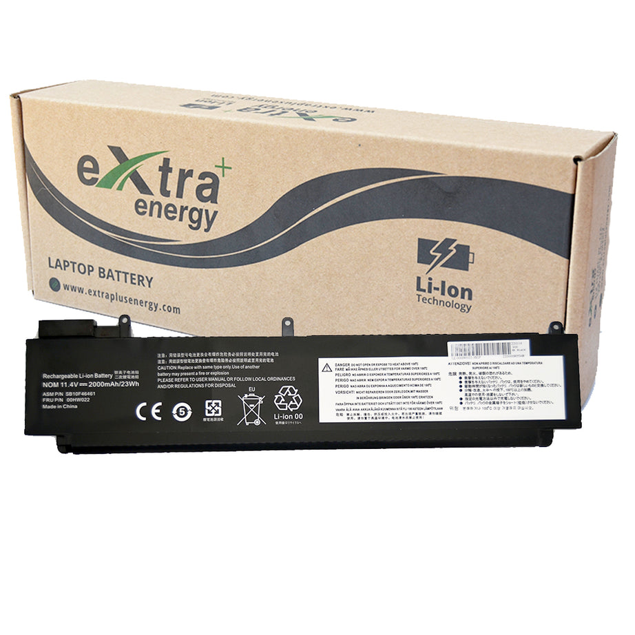 Baterie laptop Lenovo ThinkPad T460s T470s 00HW022 SB10F46460 00HW023, 3 celule, 2100mAh, 11.4V, Li-Ion
