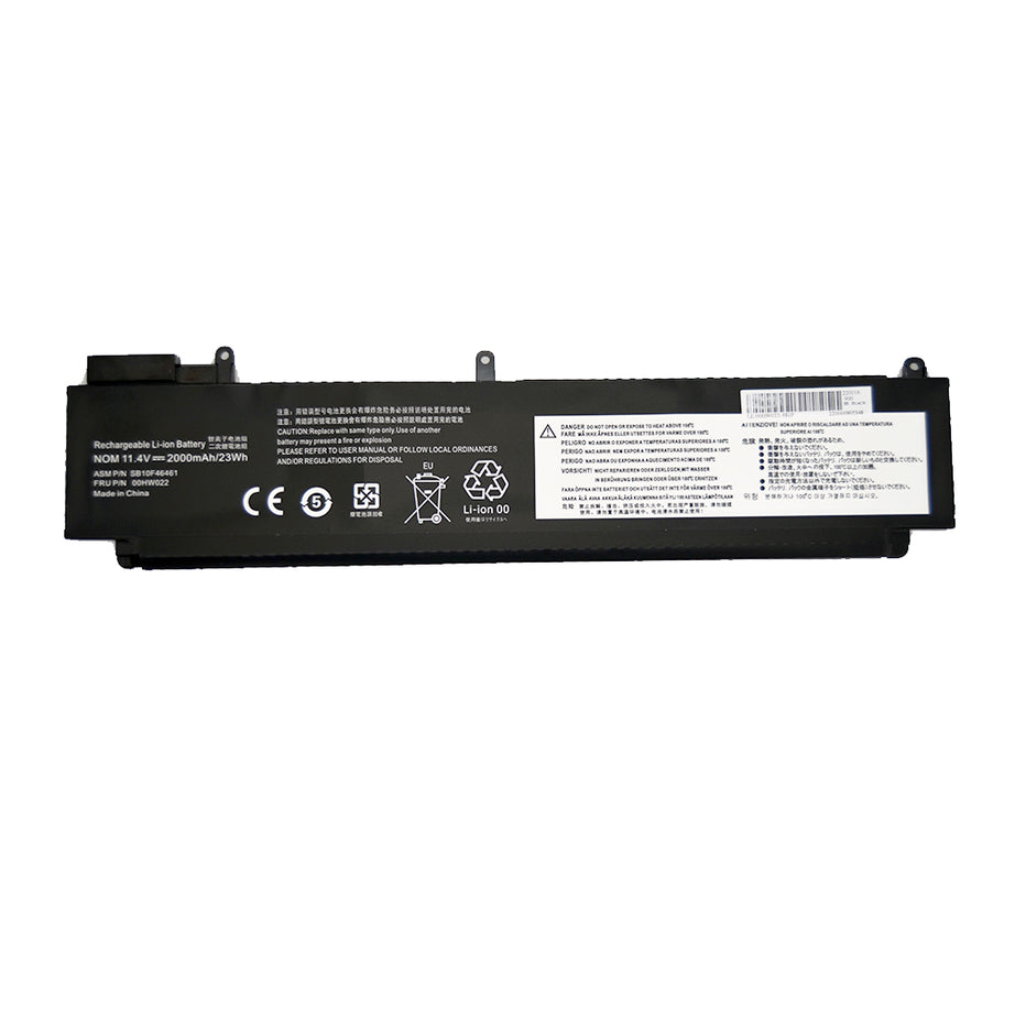 Baterie laptop Lenovo ThinkPad T460s T470s 00HW022 SB10F46460 00HW023, 3 celule, 2100mAh, 11.4V, Li-Ion