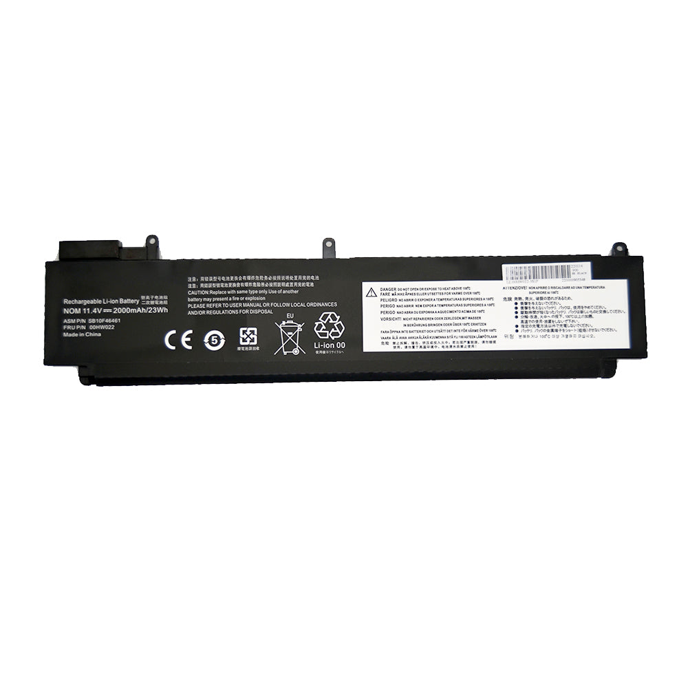 Baterie laptop Lenovo ThinkPad T460s T470s 00HW022 SB10F46460 00HW023, 3 celule, 2100mAh, 11.4V, Li-Ion