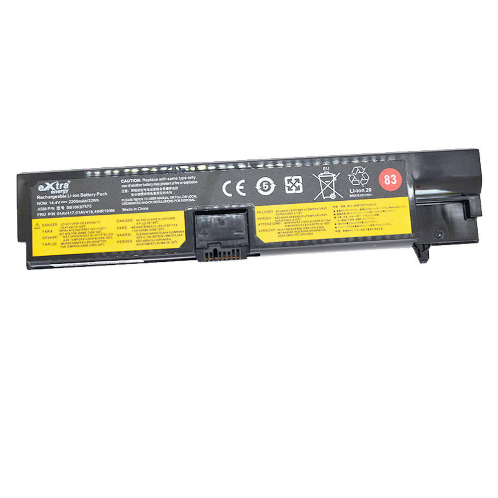 Baterie laptop Lenovo ThinkPad E570 E570c E575 01AV417 SB10K97573, 4 celule, 2200mAh, 14.4V, Li-Ion