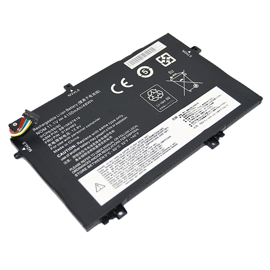 Baterie laptop Lenovo ThinkPad L480 L580 L17L3P5 SB10K97610 01AV463, 3 celule, 4100mAh, 11.1V, Li-Ion