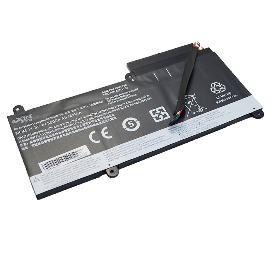 Baterie laptop Lenovo ThinkPad E450 E450C E455 E460 E465 E475 E470 E460C 45N1754 45N1755, 3 celule, 3600mAh, 11.3V, Li-Polymer