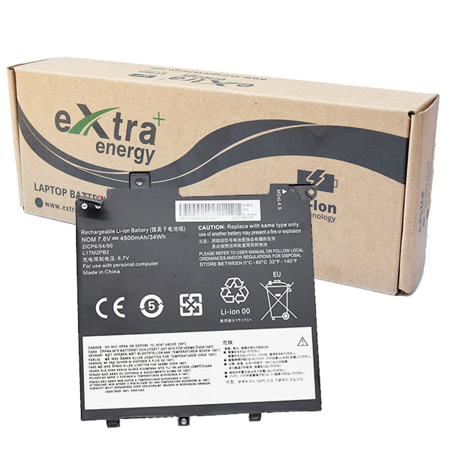 Baterie laptop Lenovo V330-14IKB V330-14ARR L17C2PB1 L17C2PB2 L17L2PB1 L17M2PB2, 2 celule, 4500mAh, 7.6V, Li-Ion