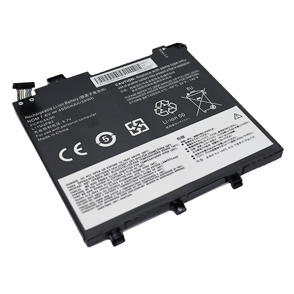 Baterie laptop Lenovo V330-14IKB V330-14ARR L17C2PB1 L17C2PB2 L17L2PB1 L17M2PB2, 2 celule, 4500mAh, 7.6V, Li-Ion