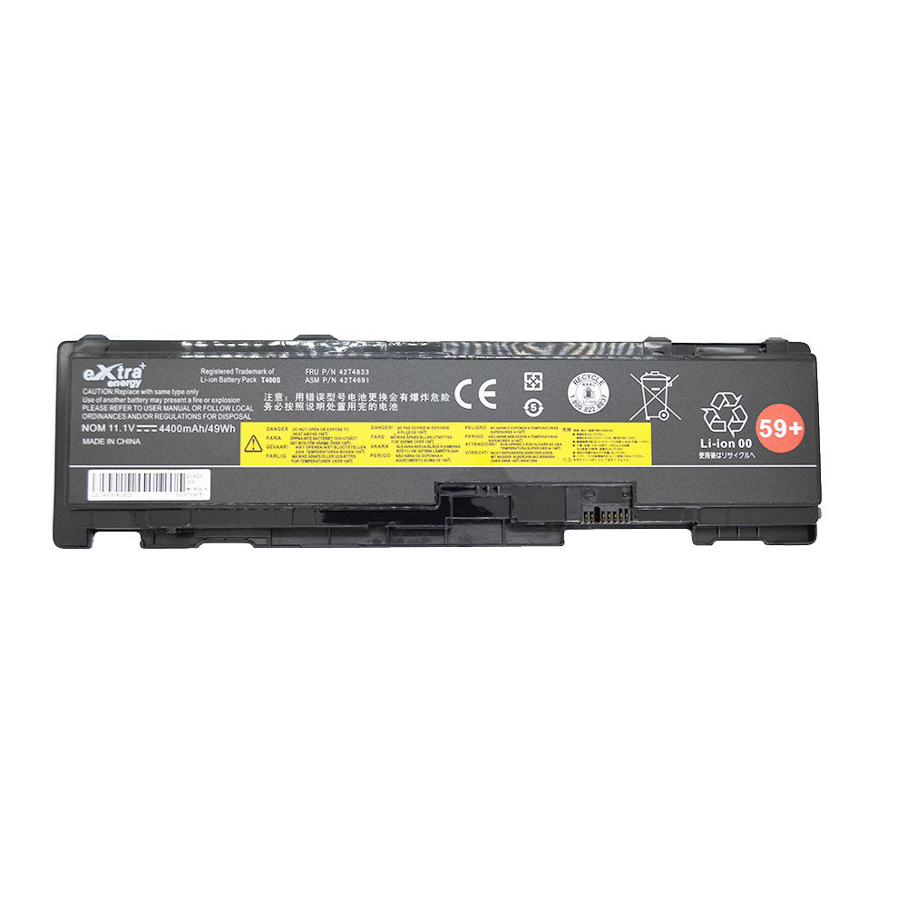 Baterie laptop Lenovo ThinkPad T400s T410s T410si 42T4689 42T4691 42T4832 42T4690, 6 celule, 4400mAh, 11.1V, Li-Polymer