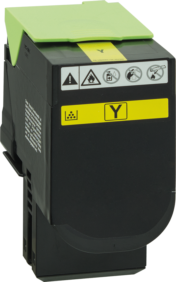 Toner compatibil Lexmark 78C2XY0 pentru Lexmark CS421ADN, Lexmark CS421DN și Lexmark CS52DN, Galben, 5.000 pagini