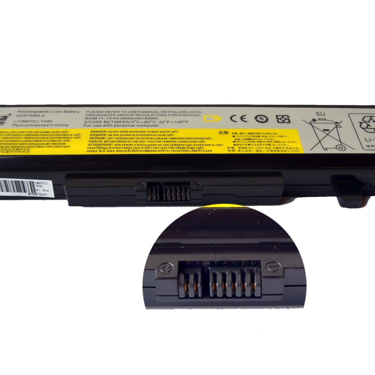 Baterie laptop Lenovo B480 B490 Y480 V580 ThinkPad Edge E430 E440, 6 celule, 4400mAh, 11.1V, Li-Ion