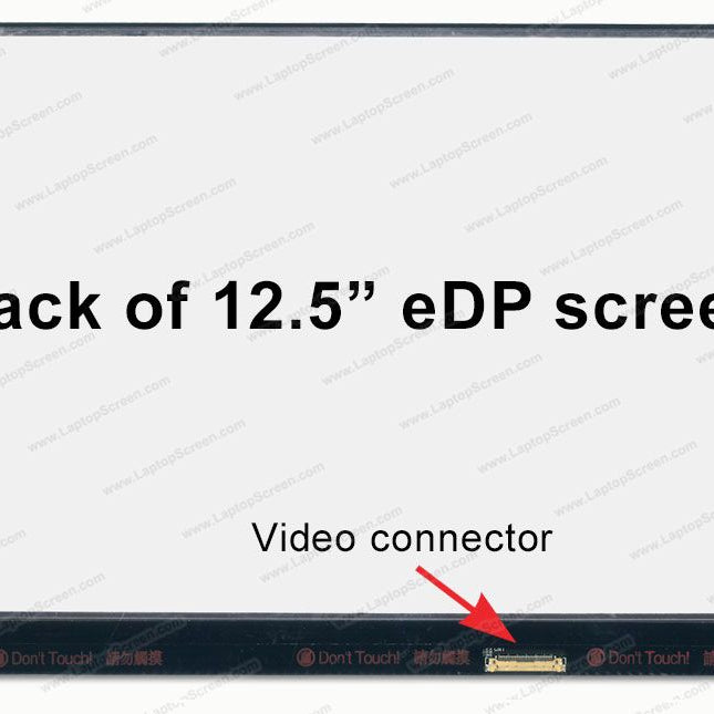 Display laptop 12.5 inch FHD IPS conector dreapta 30 pini fara prinderi