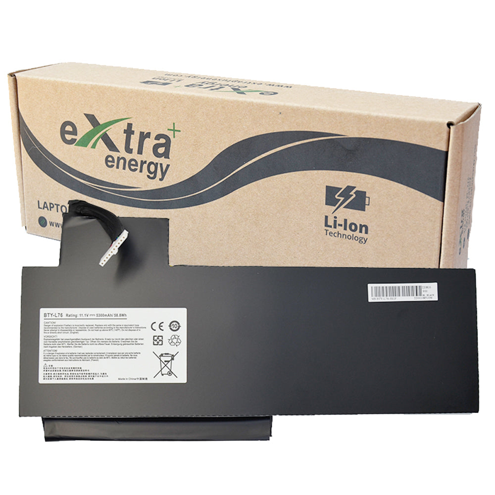 Baterie laptop MSI 2PE-025CN 2QE-083CN GS70 2PE-026CN 2QE-084CN 2QD-487CN 2PC-633XCN 2QE-083CN BTY-L76, 3 celule, 5300mAh, 11.1V, Li-Polymer