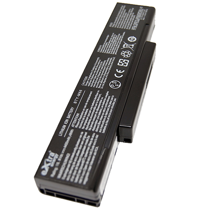 Baterie laptop MSI GX600 M662 Clevo M660 Asus A9 X56 X56K Z53 Z53J Z53S BTY-M66 M660NBAT-6, 6 celule, 4400mAh, 10.8V, Li-Ion