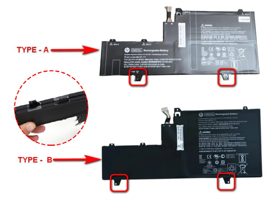 Baterie laptop HP EliteBook X360 1030 G2 HSTNN-IB70 model A, 3 celule, 4700mAh, 11.55V, Li-Polymer