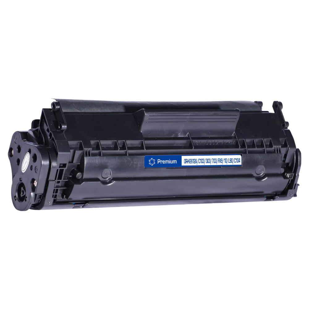 Toner compatibil HP 12A, Canon, Q2612A, CRG103, CRG303, CRG703, Negru, 2000 pagini