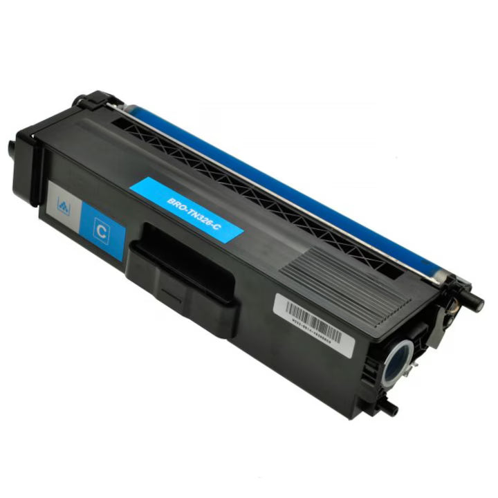 Toner compatibil Premium Economy Brother TN326, TN336, Cyan, 3500 pagini