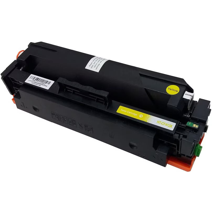 Toner compatibil Premium Economy HP 410X, Canon, CF412X, CRG046HY, CR1251C002AA, Galben, 5000 pagini