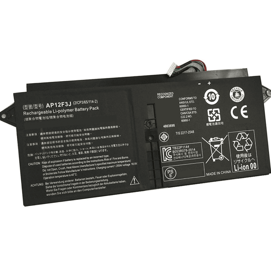 Baterie laptop Acer Acer Aspire S7 S7-391 Ultrabook S7-392 S7-393 AP12F3J, 2 celule, 5000mAh, 7.6V, Li-Ion