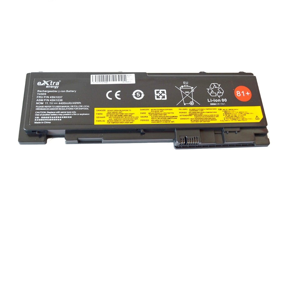 Baterie laptop Lenovo ThinkPad T430s T430si 45N1036 45N1037, 6 celule, 3800mAh, 11.1V, Li-Ion