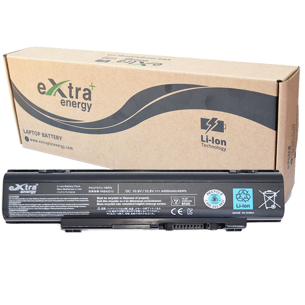 Baterie laptop Toshiba PA3757 PA3757U-1BRS PABAS213 Qosmio F60 F750 F755 F755-3D290 F755-S5219, 6 celule, 4400mAh, 10.8V, Li-Ion