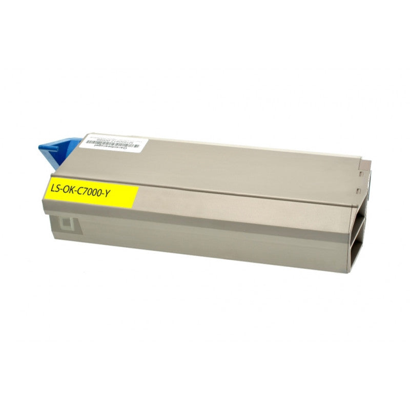 Toner compatibil Xerox, OKI 41304209, 41963604, 41963005, OKI20134, Galben, 10000 pagini