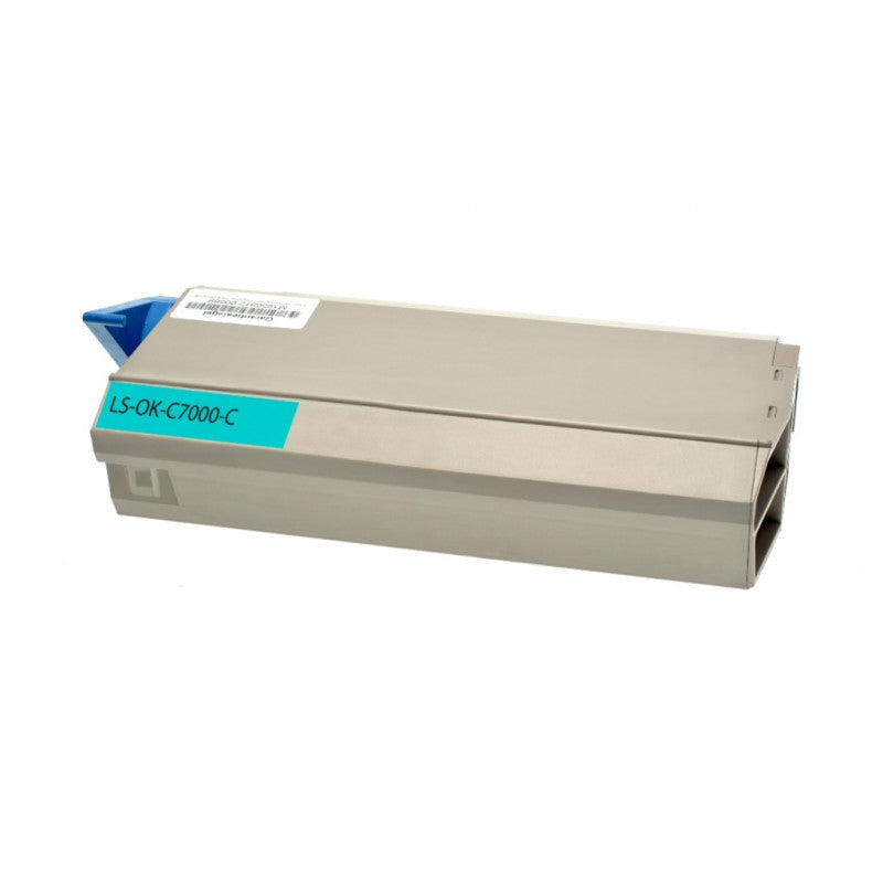 Toner compatibil Xerox, OKI 41304211, 41963603, 41963006, OKI20132, Cyan, 10000 pagini